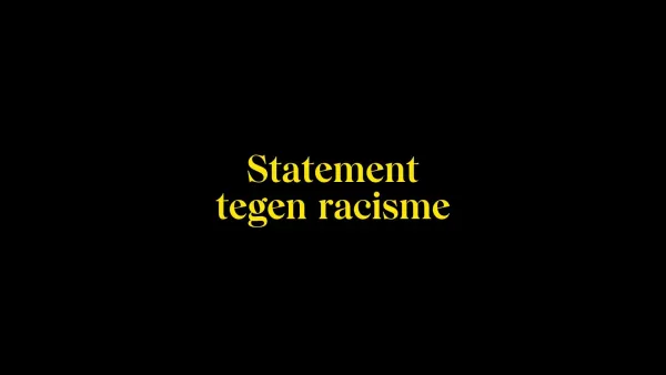 Image Statement tegen racisme